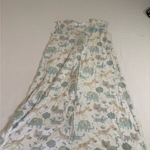 Halo Safari Print Sleep Sack - Blue and Gray